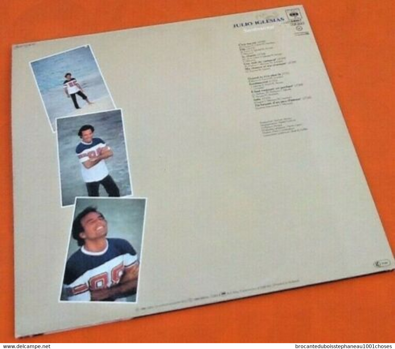 Album Vinyle 33 Tours  Julio Iglesias  Sentimental (1980) CBS 84357 - Sonstige - Italienische Musik