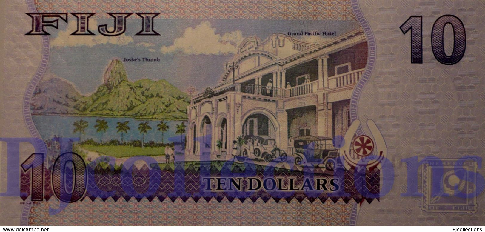 FIJI 10 DOLLARS 2007 PICK 111b UNC - Fiji