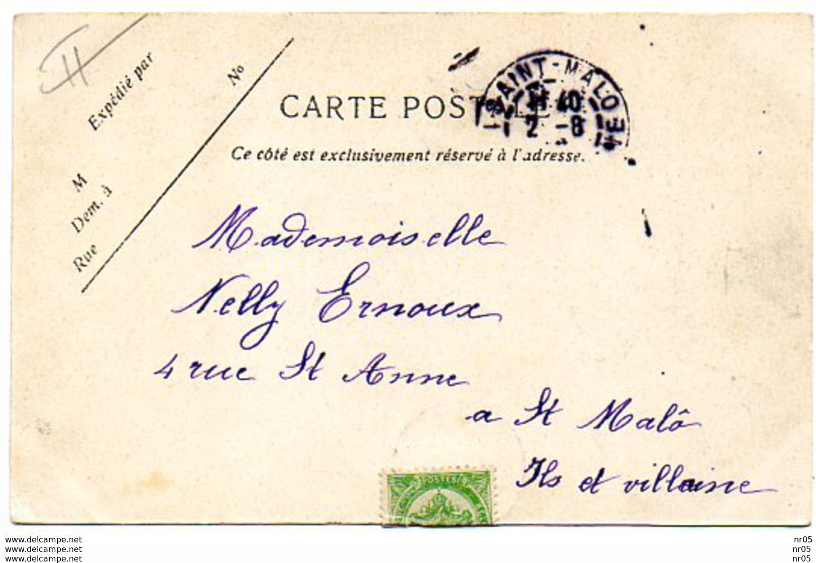 BELGIQUE - LUXEMBOURG - AUBANGE -  ATHUS - Interieur De L'Eglise ( Cachet Postal ATHUS 1906 Sur Timbre Plié ) - Aubange