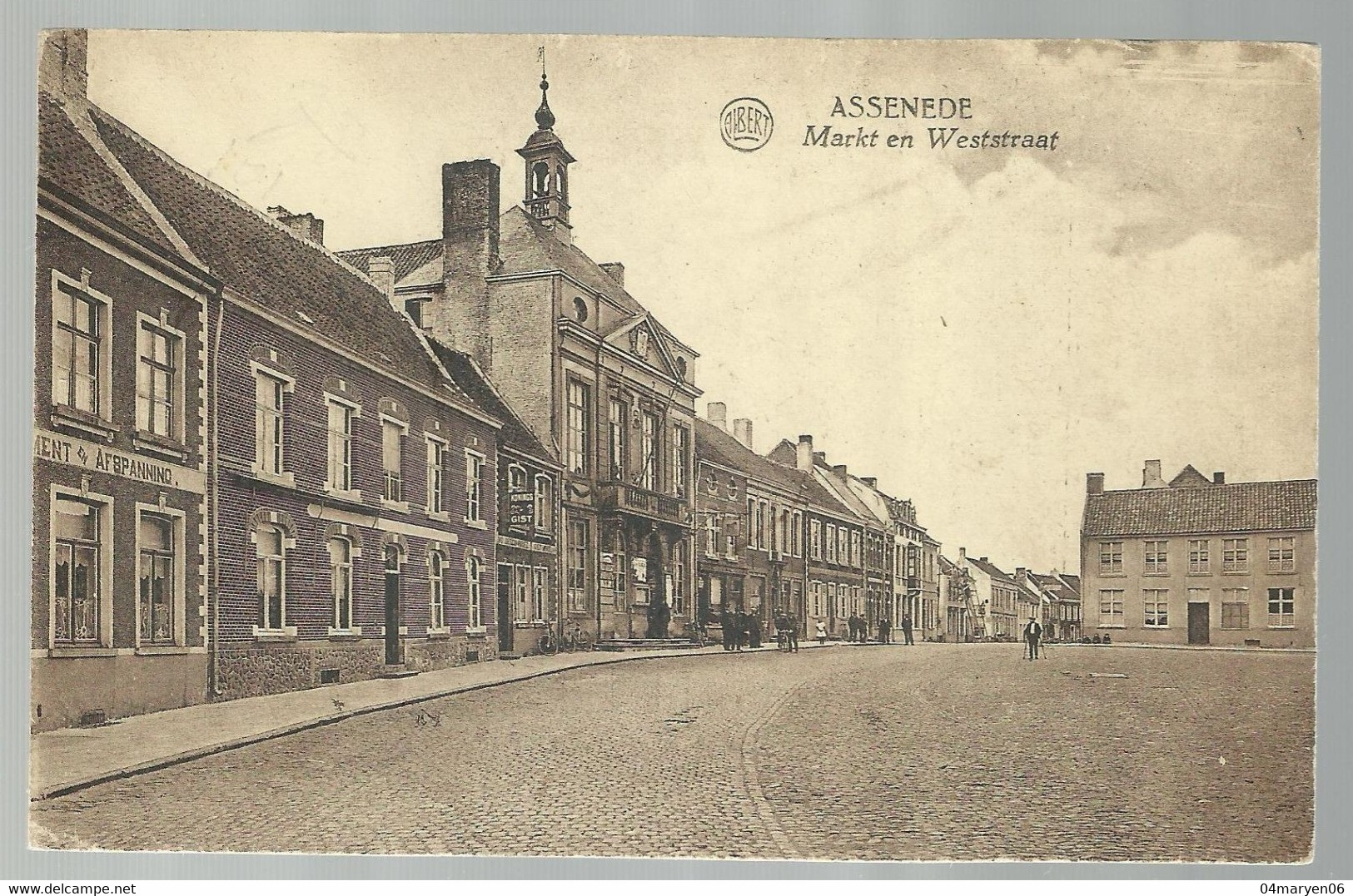 ***  ASSENEDE  ***  -  Markt En Weststraat  -  Zie / Voir Scan - Assenede