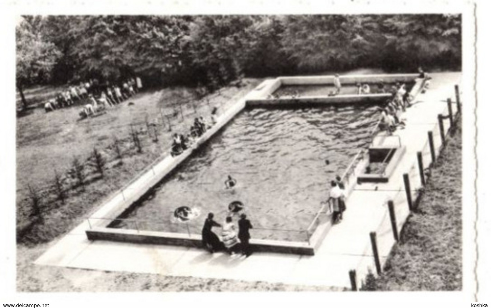 WODECQ - Vakantiecentrum Der Christelijke Mutualiteiten - Zwemkom - Verzonden 1967 - - Ellezelles