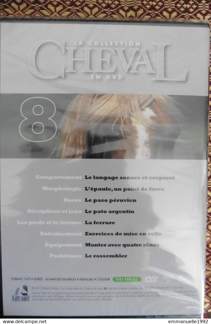 Neuf - DVD L'Univers Du Cheval N°8 Le Paso Péruvien - Le Langage Du Cheval - Exercices - Neuf Sous Cellophane - Documentari