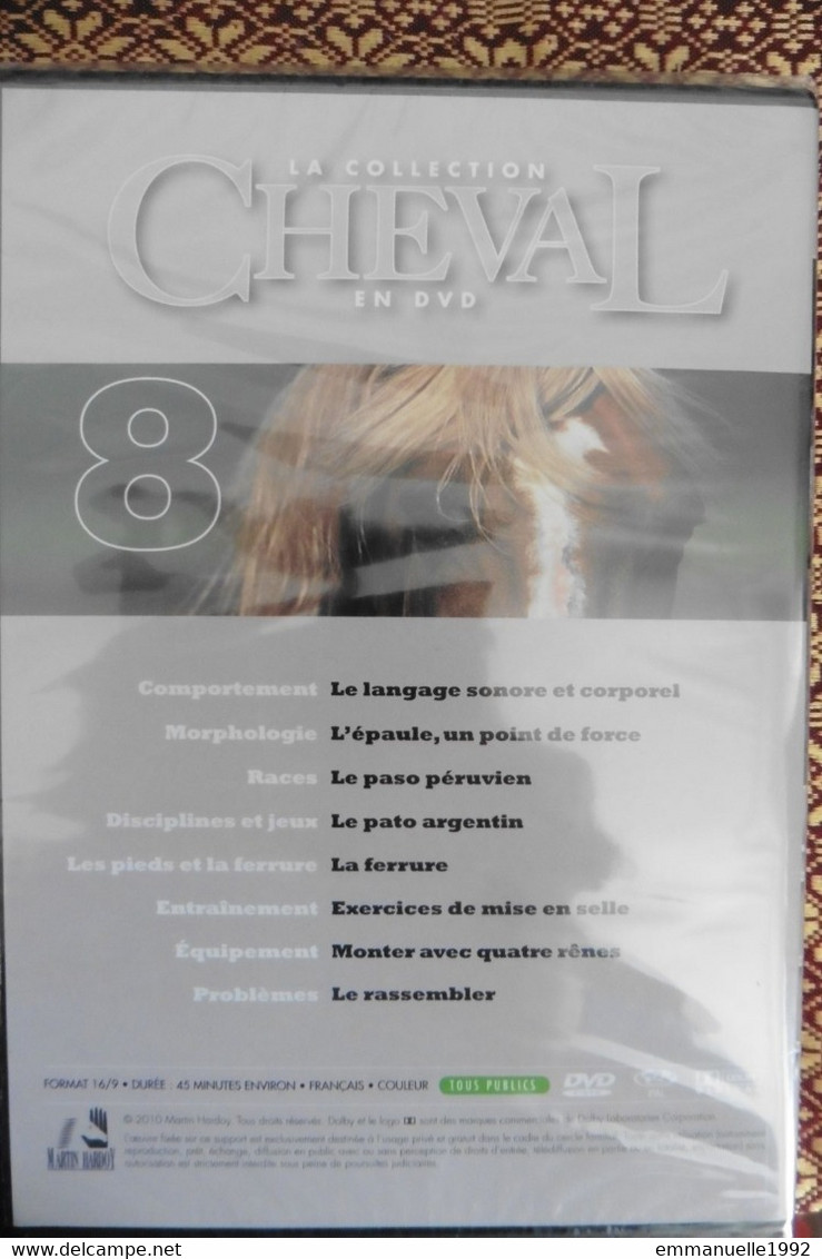 Neuf - DVD L'Univers Du Cheval N°8 Le Paso Péruvien - Le Langage Du Cheval - Exercices - Neuf Sous Cellophane - Dokumentarfilme