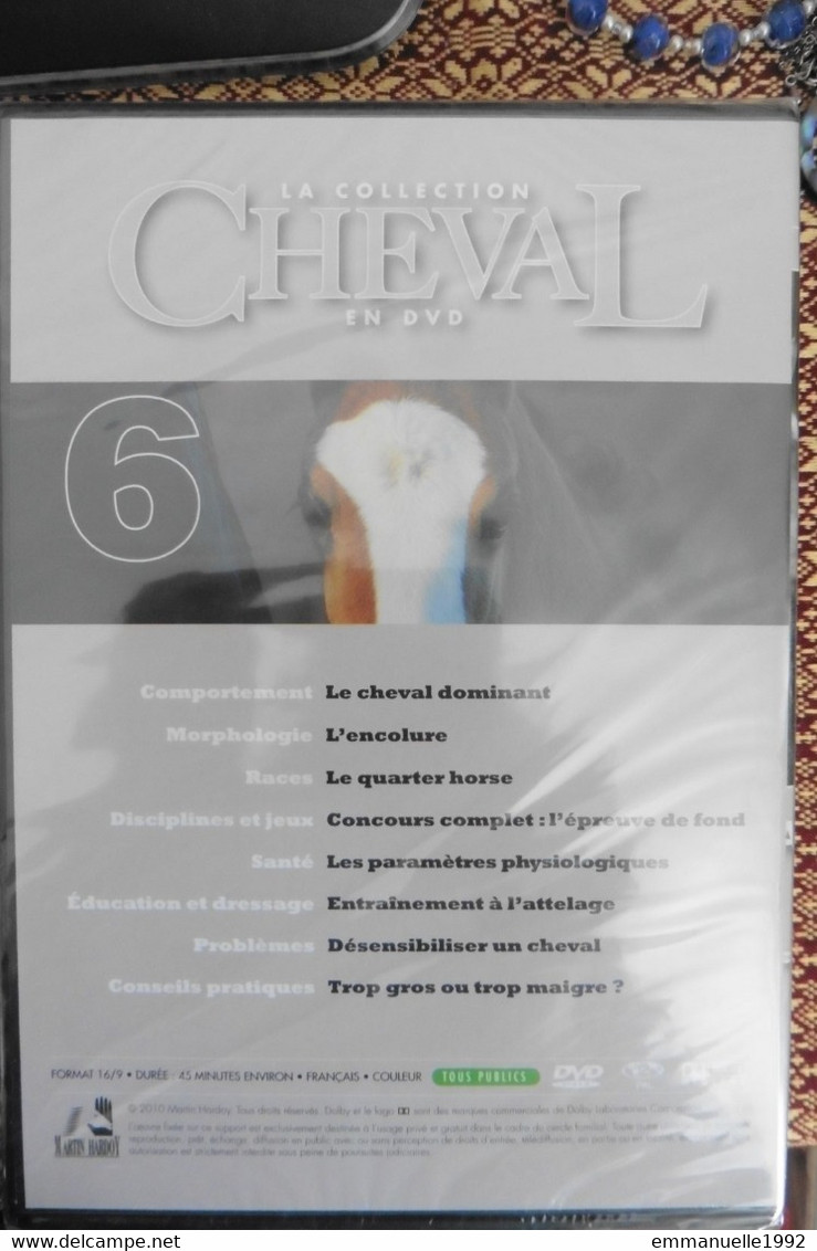 Neuf - DVD L'Univers Du Cheval N°6 Le Quarter Horse - Concours Complet - Désensibiliser - Neuf Sous Cellophane - Documentaires