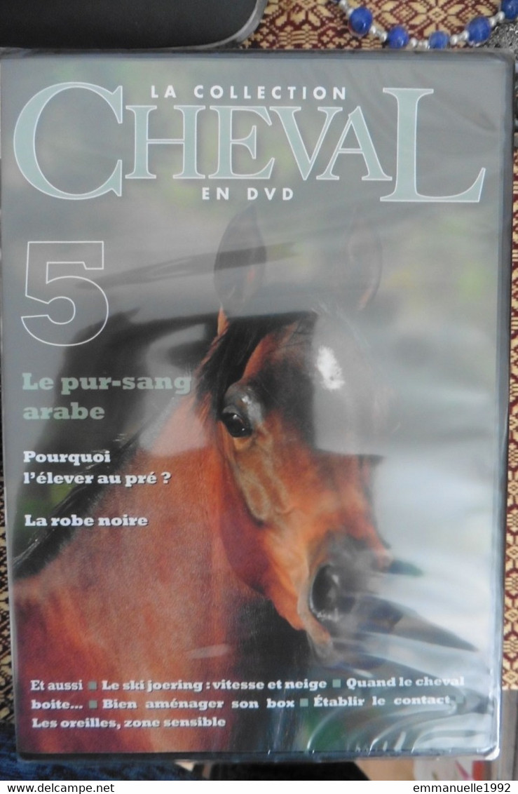 Neuf - DVD L'Univers Du Cheval N°5 Le Pur-sang Arabe - L'élever Au Pré - La Robe Noire - Neuf Sous Cellophane - Dokumentarfilme