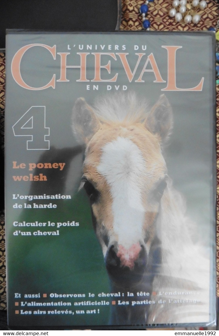 Neuf - DVD L'Univers Du Cheval N°4 Le Poney Welsh - Harde - Calculer Le Poids Du Cheval - Neuf Sous Cellophane - Documentary