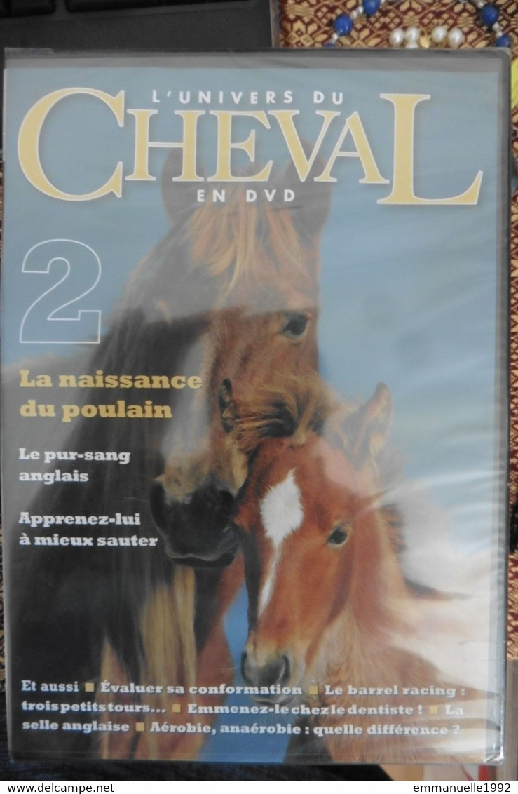 Neuf - DVD L'Univers Du Cheval N°2 La Naissance Du Poulain - Pur-sang Anglais - Sauter - Neuf Sous Cellophane - Documentari