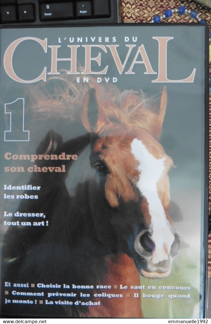 DVD L'Univers Du Cheval N°1 Comprendre Dresser Son Cheval Identifier Les Robes - Comme Neuf - Documentaire