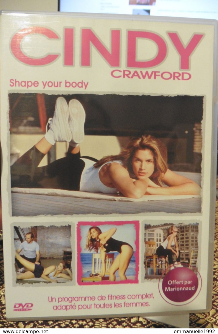 DVD Cindy Crawford Shape Your Body - Programme De Fitness Complet 2 Séances - Gymnastique Sport Danse - Deporte