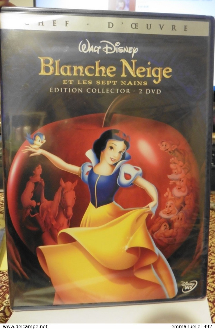 Neuf - DVD Blanche Neige Et Les Sept Nains Disney Collector 2 DVD - Neuf Sous Cellophane - Animatie