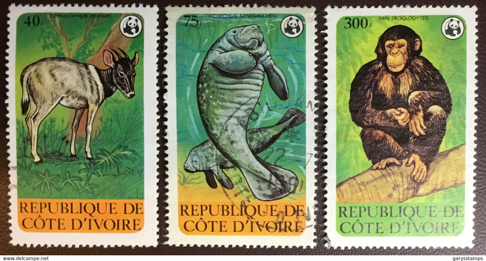 Ivory Coast 1979 WWF Animals FU - Andere & Zonder Classificatie