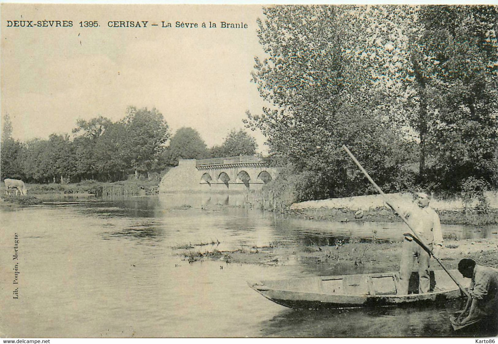 Cerisay * La Sèvre à La Branle * Bac Passeur - Cerizay