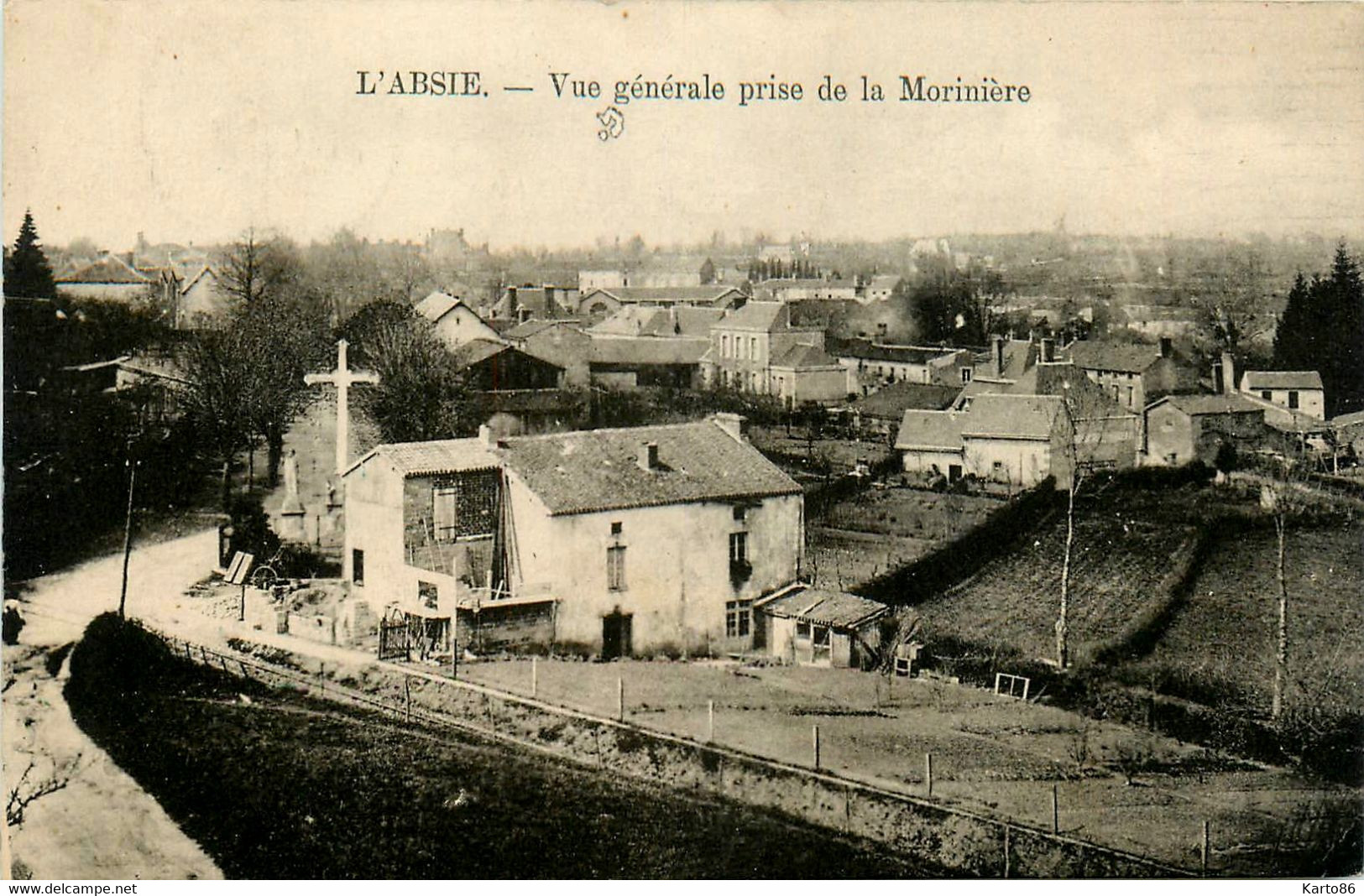 L'absie * Vue Générale Du Village Prise De La Morinière - L'Absie