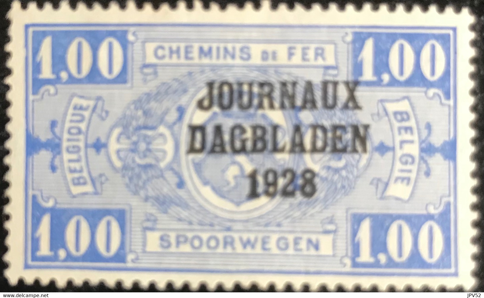 België - Belgique - C10/39 - MH - 1928 - Michel 8 - Rijkswapen In Ovaal - Newspaper [JO]