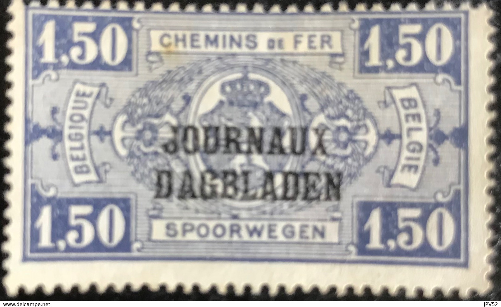 België - Belgique - C10/39 - MH - 1931 - Michel 30 - Rijkswapen In Ovaal Met Opdruk - Dagbladzegels [JO]