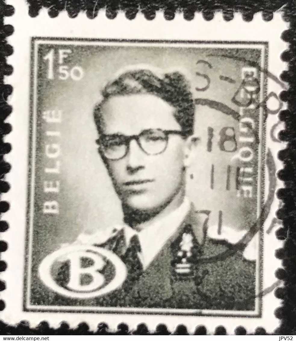 België - Belgique - C10/39 - (°)used - 1954 - Dienst - Michel 56 - Koning Boudewijn - Dagbladzegels [JO]