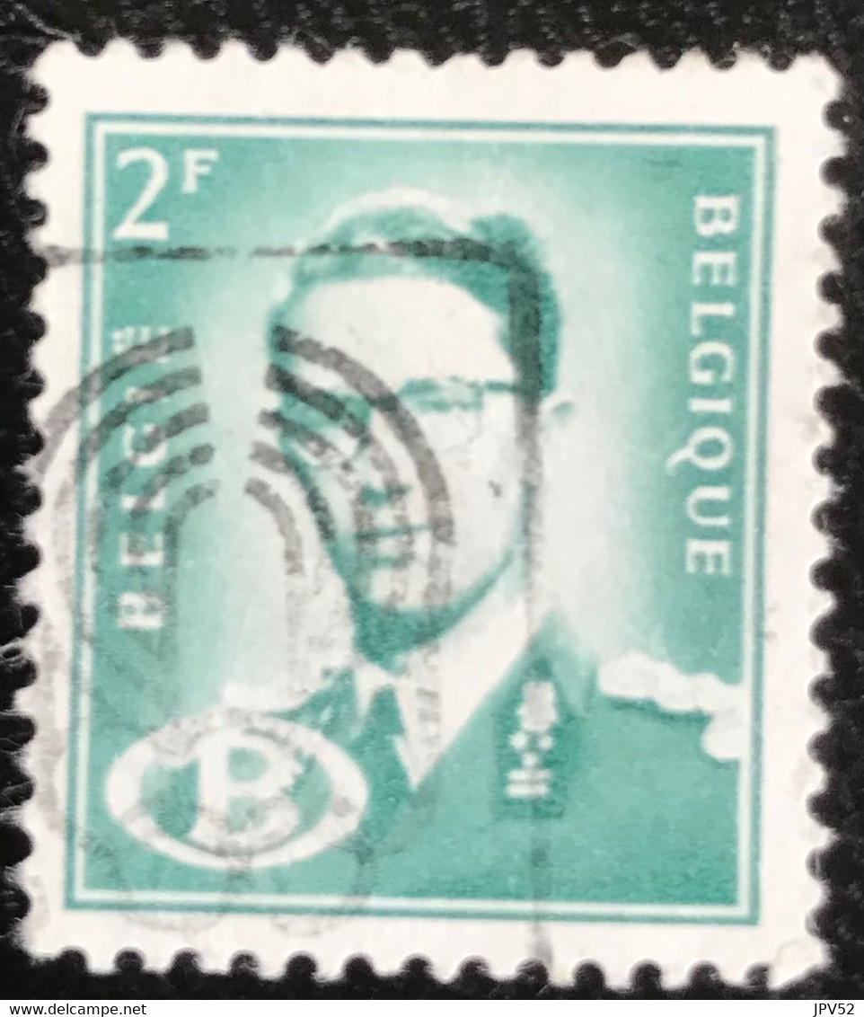België - Belgique - C10/39 - (°)used - 1954 - Dienst - Michel 62 - Koning Boudewijn - Newspaper [JO]