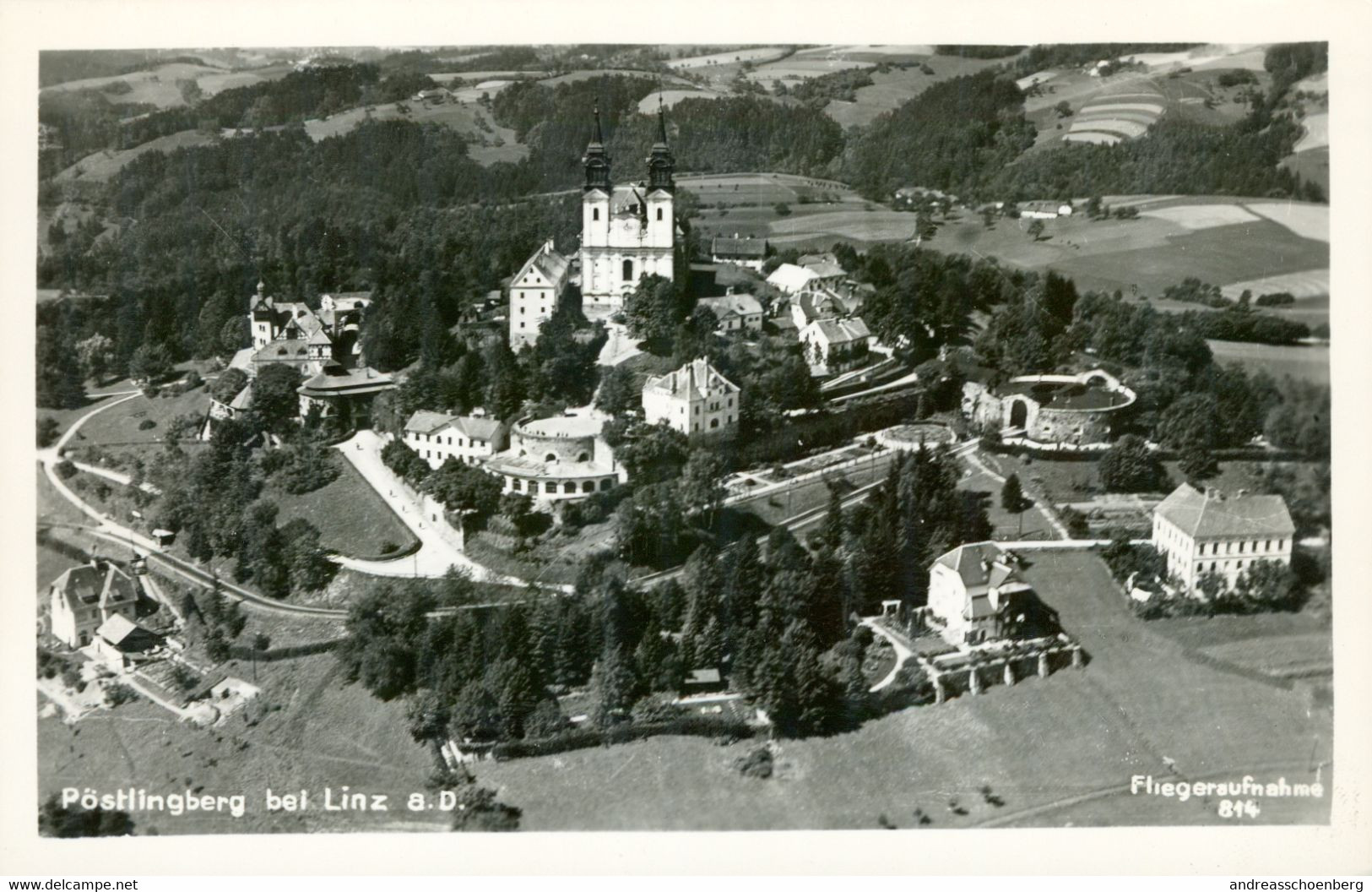 Linz An Der Donau - Pöstlingberg - Fliegeraufnahme - Linz Pöstlingberg