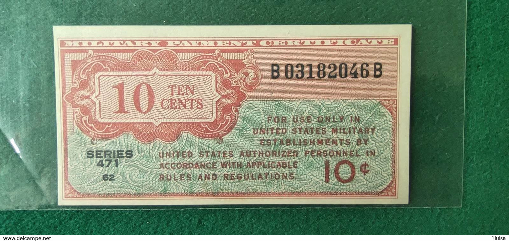 STATI UNITI 10 Cent Serie 471 COPY - 1947-1948 - Reeksen 471