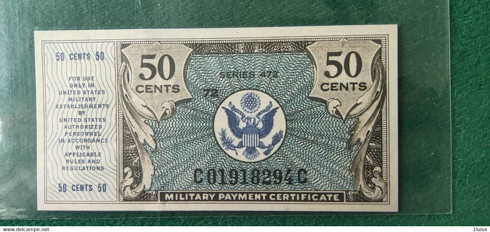 STATI UNITI 50 Cent Serie 472 COPY - 1948-1951 - Series 472