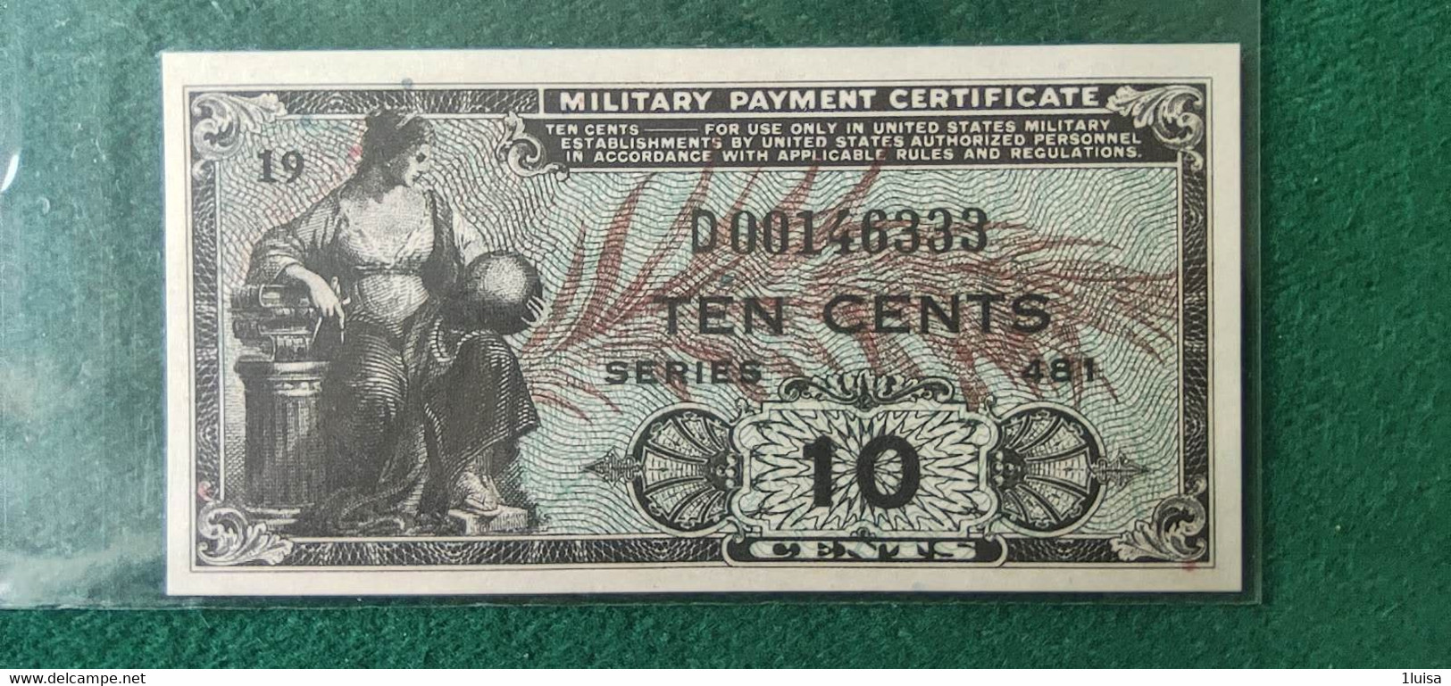 STATI UNITI 10 Cent  Serie 481 COPY - 1951-1954 - Reeksen 481