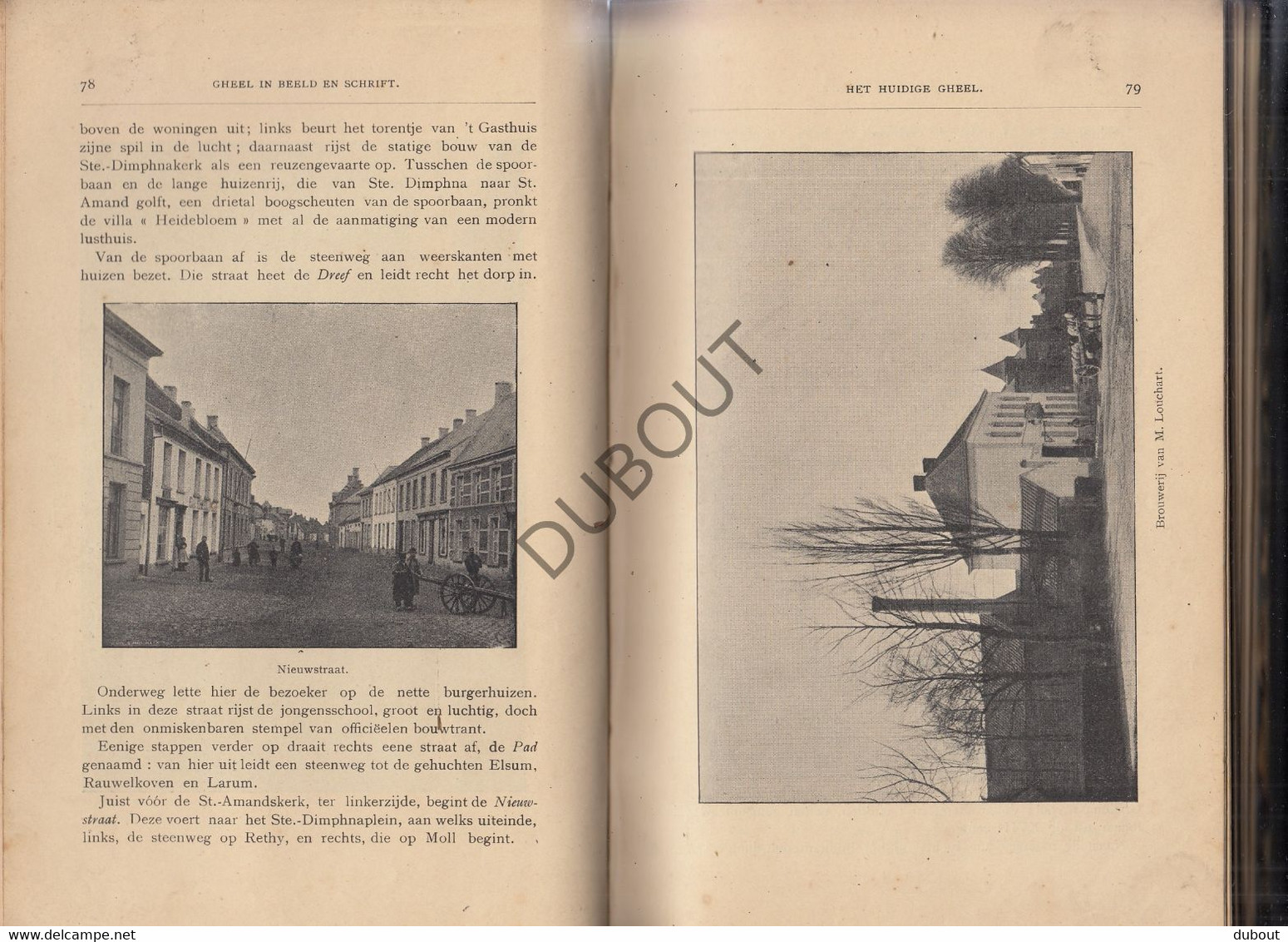 GHEEL/GEEL - Gheel In Beeld En Schrift - G. Janssens - 1900 - Tunhout - Met Illustraties   (S214) - Anciens