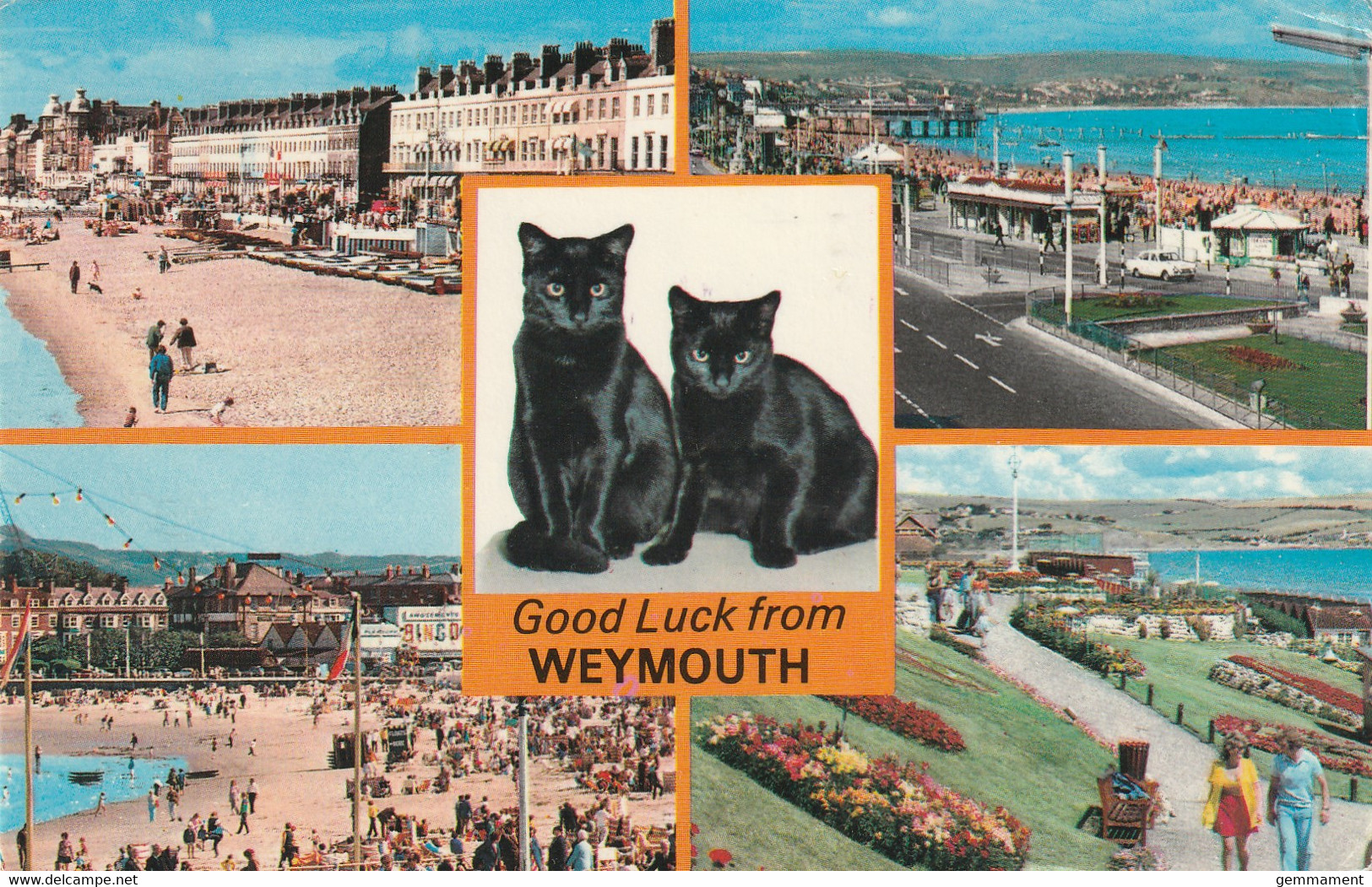 WEYMOUTH MULTI VIEW.  LUCKY BLACK CATS - Weymouth