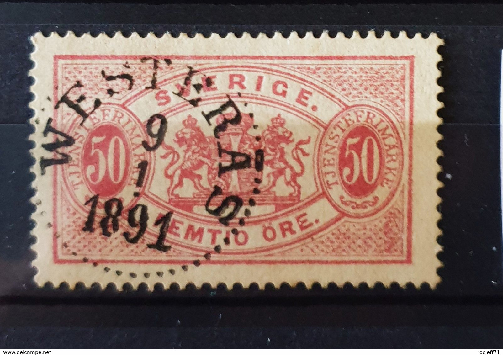 07 - 22 // Sverige - Suéde - Timbre De Service N° 10 - Dentelé 13 - TB  -  Value : 23 Euros - Dienstmarken