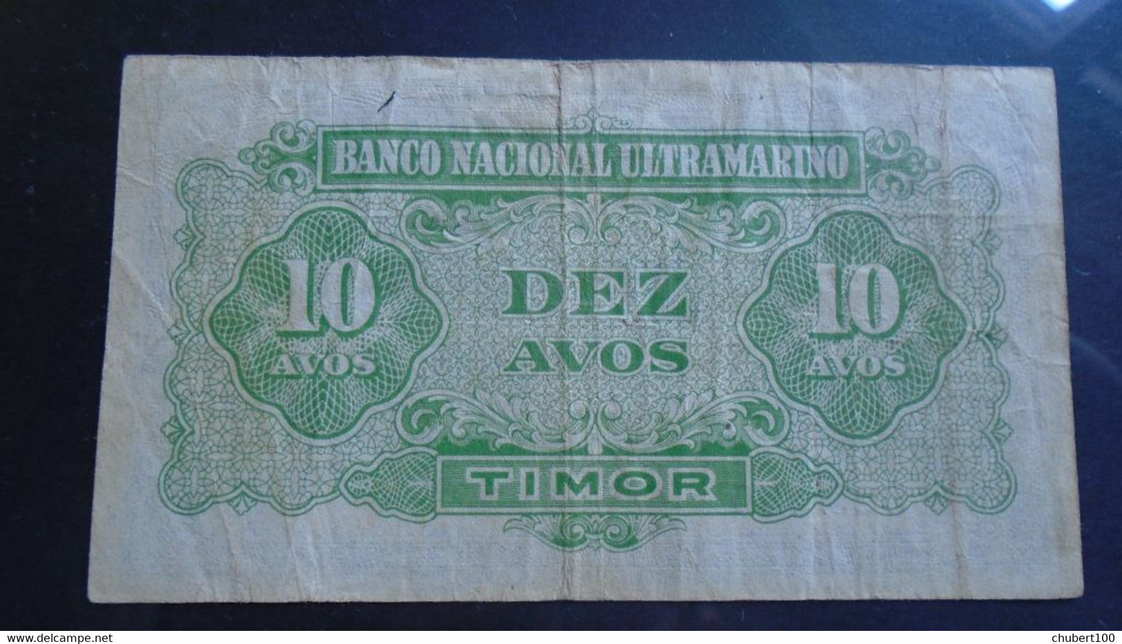 TIMOR , P 13 , 10 Avos , 1940 ,  Used, The Only One On Delcampe - Timor