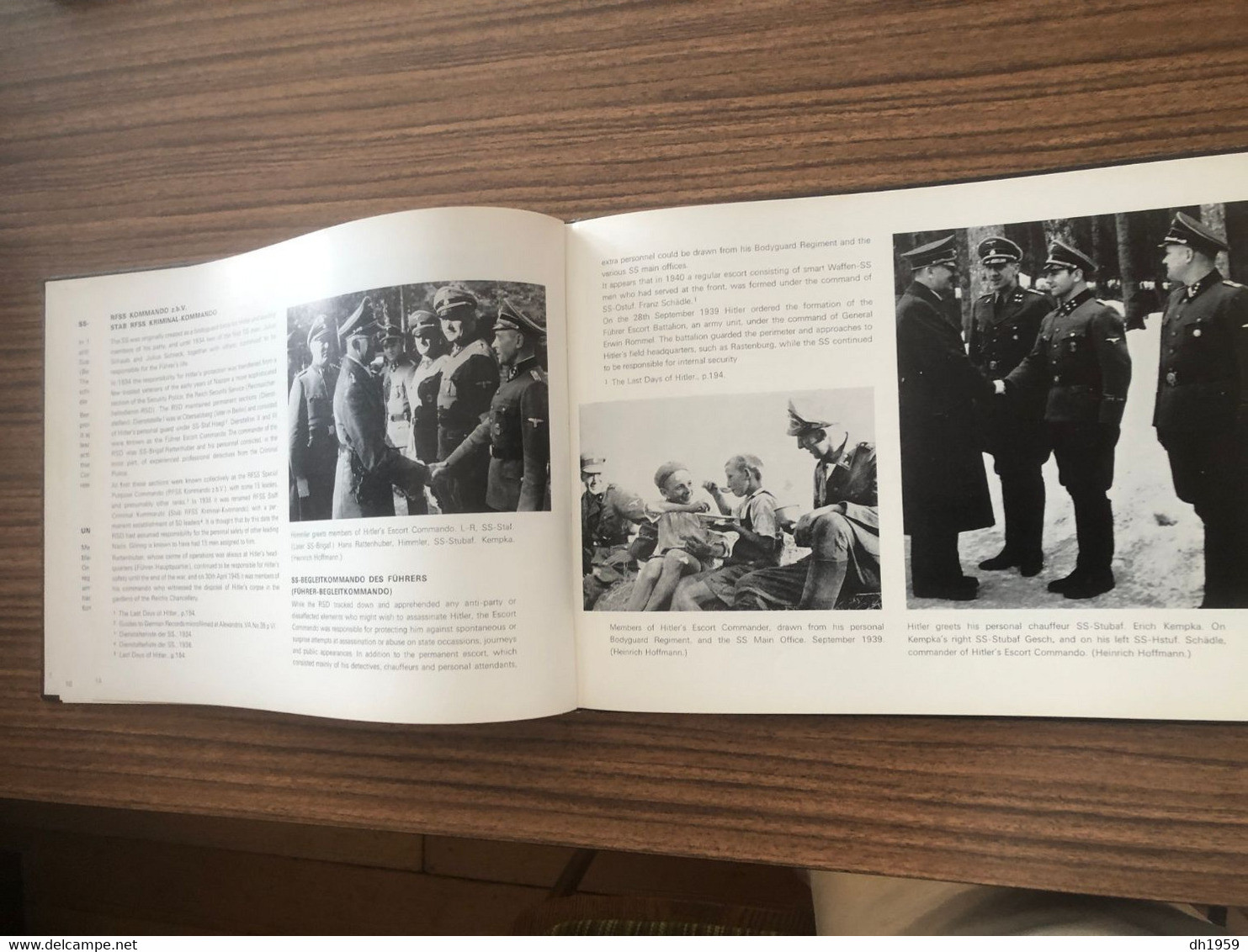 UNIFORMS OF THE SS  VOLUME 5 SICHERHEITSDIENST POLIZEI 1931 -1945 WWII MILITAIRE WAR KRIEG GUERRE EDITION 1971 LONDON