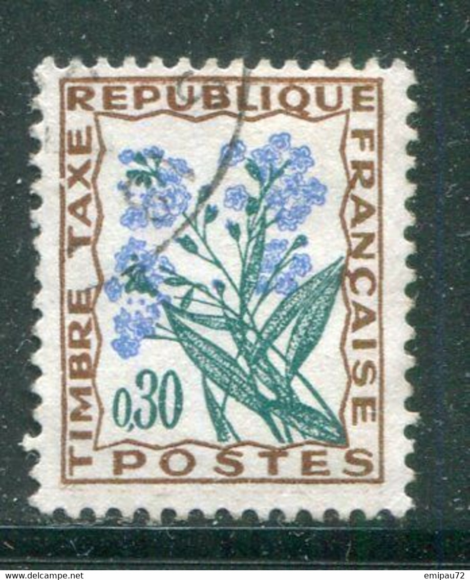 FRANCE- Taxe Y&T N°99- Oblitéré - 1960-.... Oblitérés