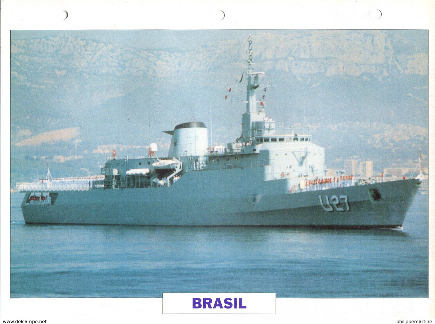 Brésil 1983 - Frégate-école BRASIL - Bateaux