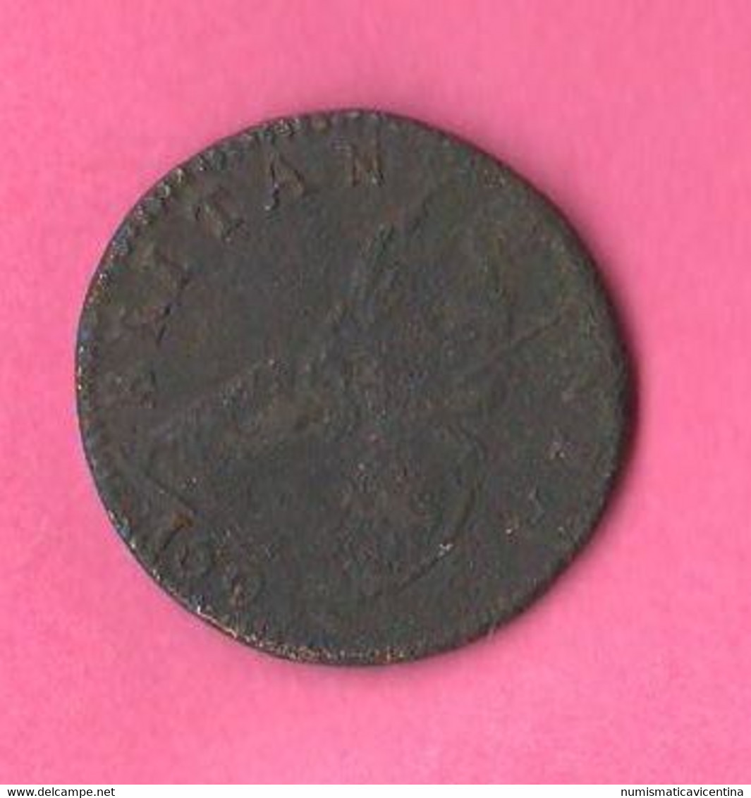 Great Britain 1 Farthing 1697 ? Inghilterra William III° Copper Rare Coin - A. 1 Farthing