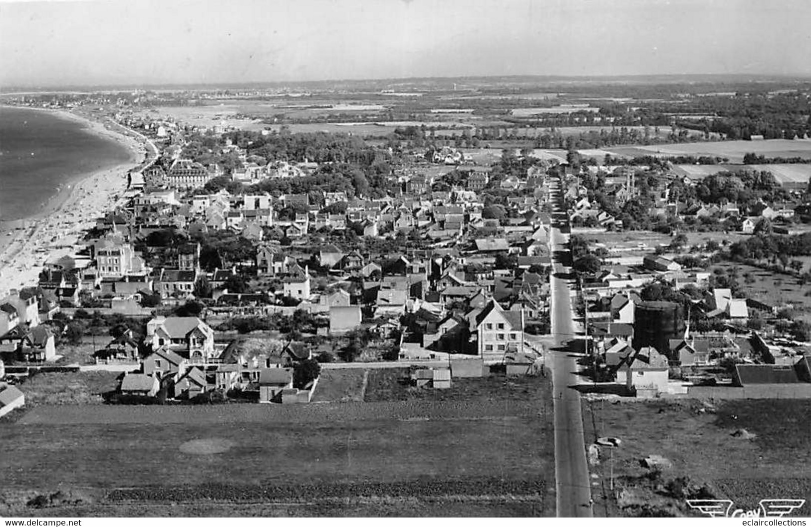 Lion Sur Mer          14          Vue D'ensemble Aérienne  1956    (voir Scan) - Sonstige & Ohne Zuordnung