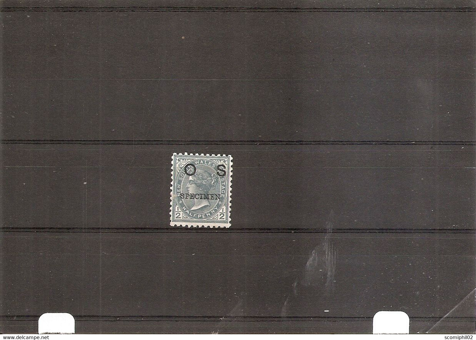 New South Wales ( Service 55 (X)-new Without Gum Surchargé "SPECIMEN " à Voir) - Mint Stamps