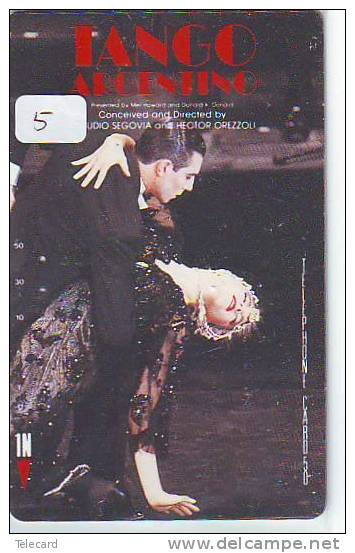 Telecarte L'Argentine Reliée TANGO (5) Telefonkarte ARGENTINIEN Verbunden - Phonecard Argentina Related - Japan - Paesaggi