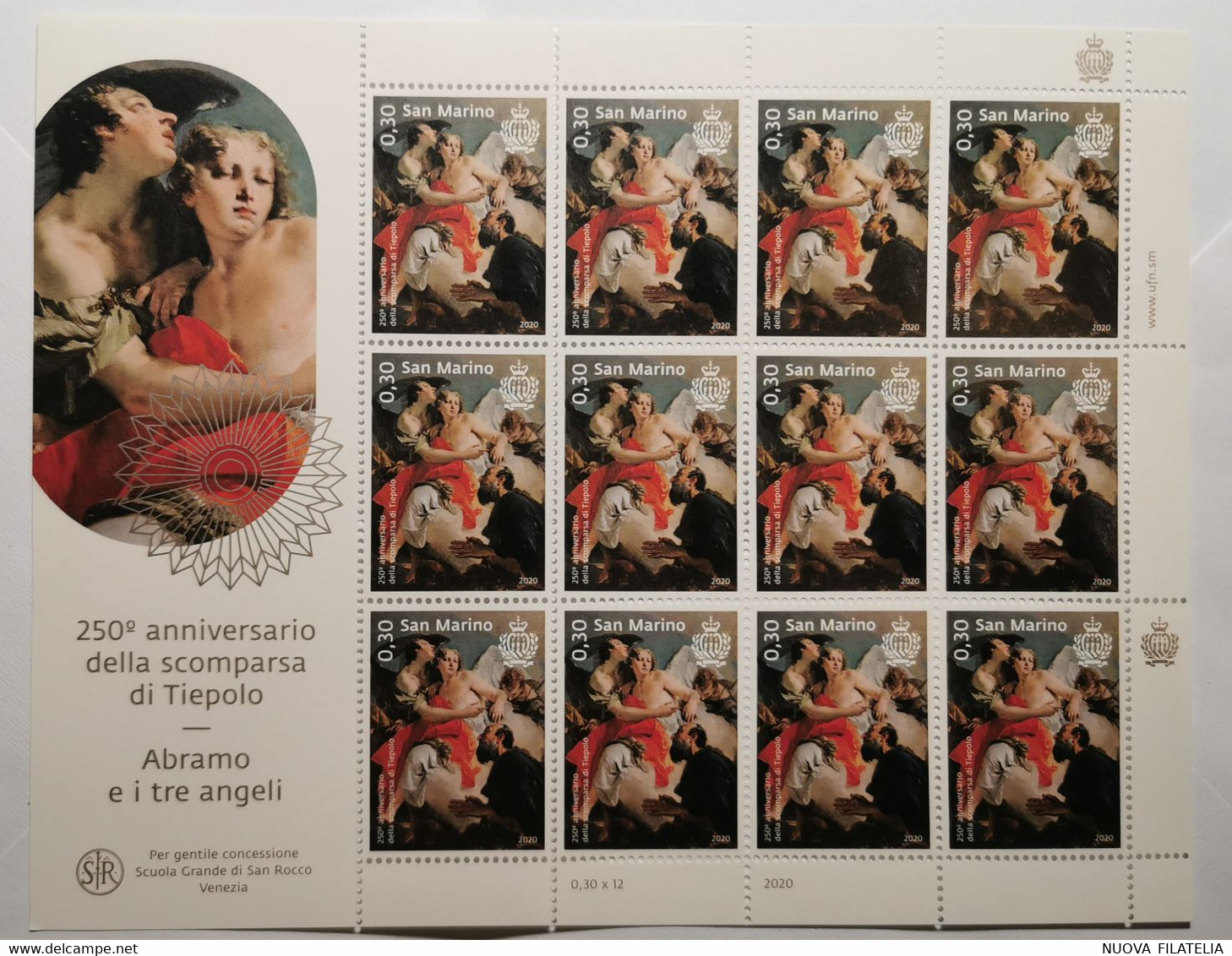 SAN MARINO 2020 TIEPOLO - Unused Stamps