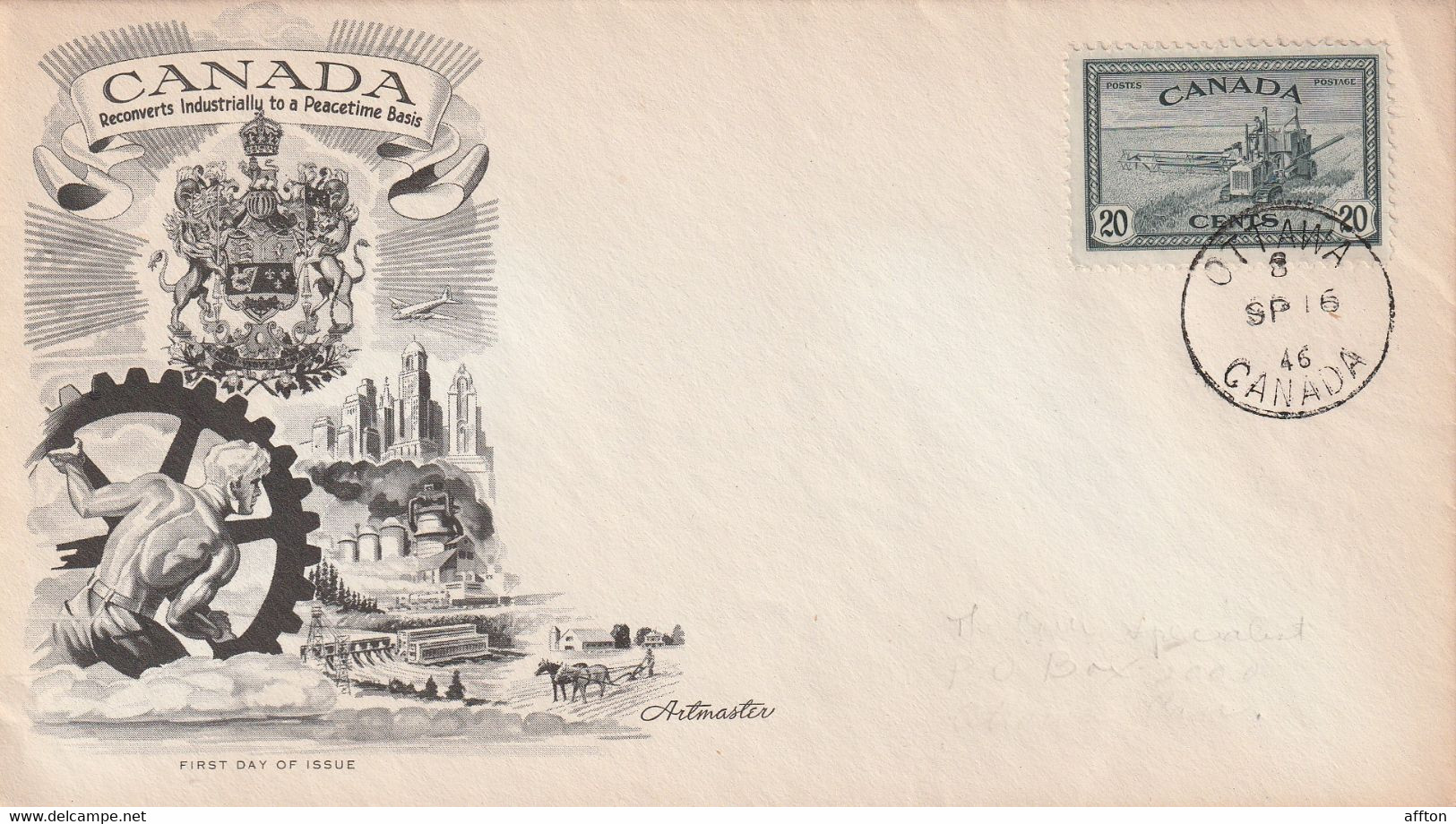 Canada 1946 FDC - ....-1951