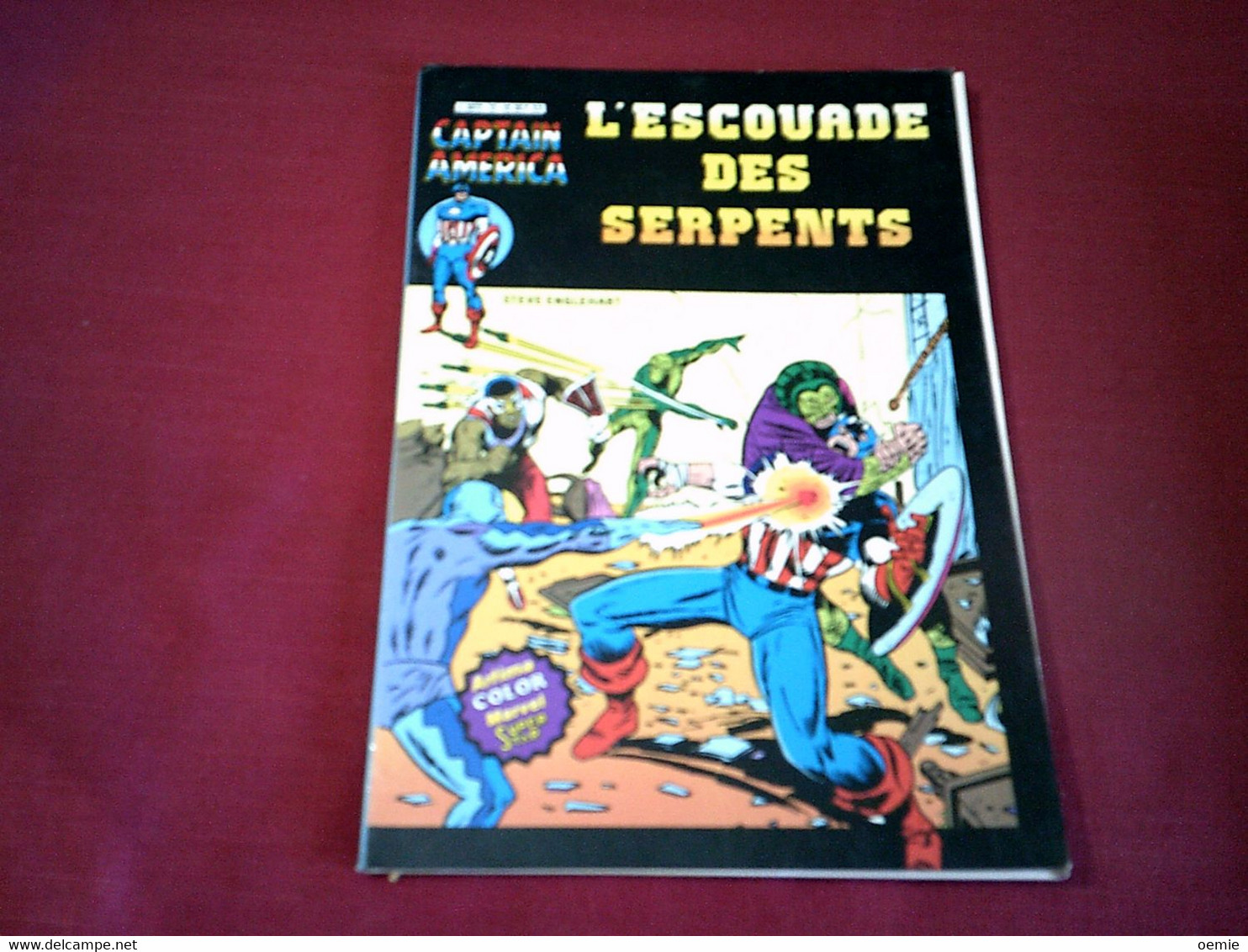 CAPTAIN AMERICA  L'ESCOUADE DES SERPENTS  N° 15   1981 - Captain America