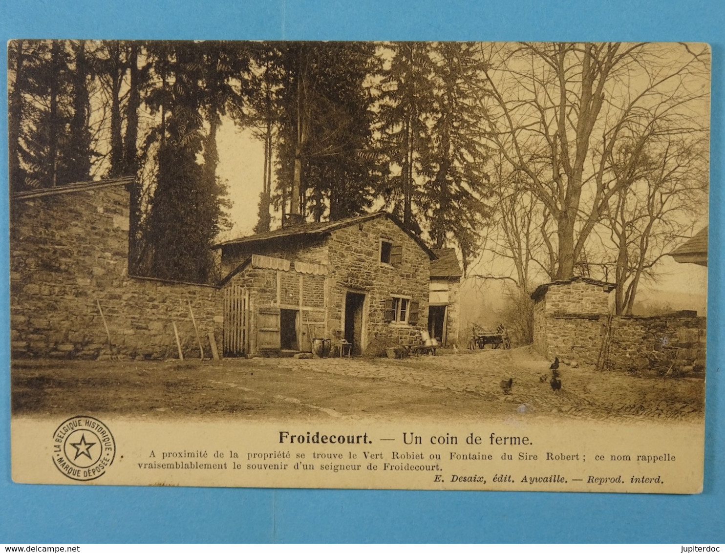 Froidecourt Un Coin De Ferme - Stoumont