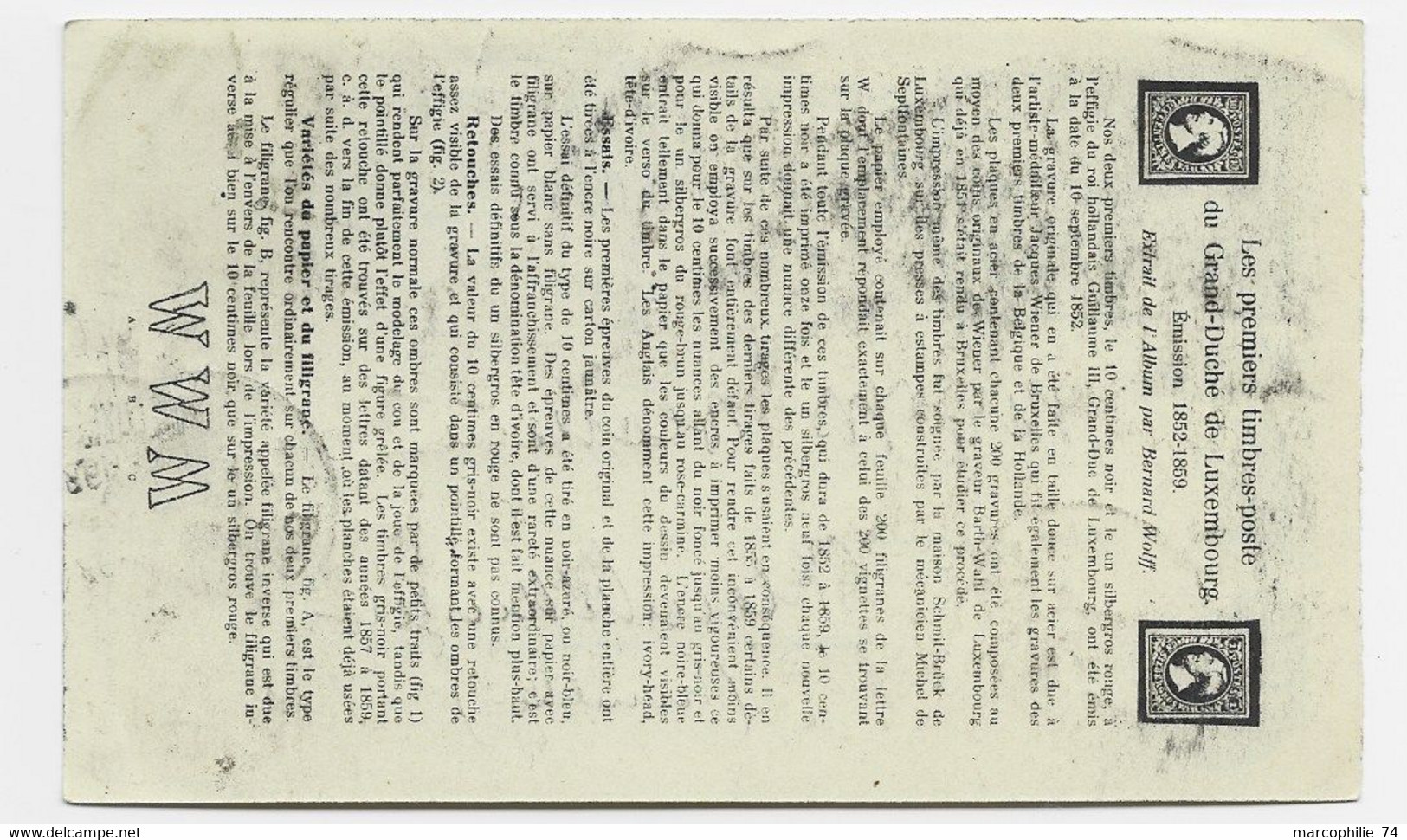 LUXEMBOURG 40C SOLO PETITE CARTE COVER CARD POSTE AERIENNE PAR BALLON 9 SEPT 1927 - Briefe U. Dokumente