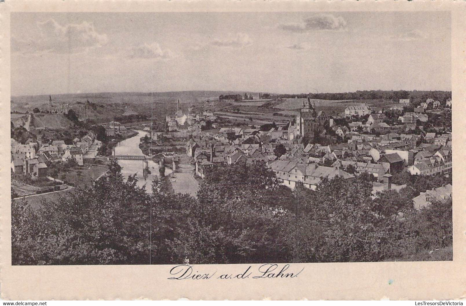 CPA - ALLEMAGNE - DIEZ A. D. Lahn - Panorama - Diez