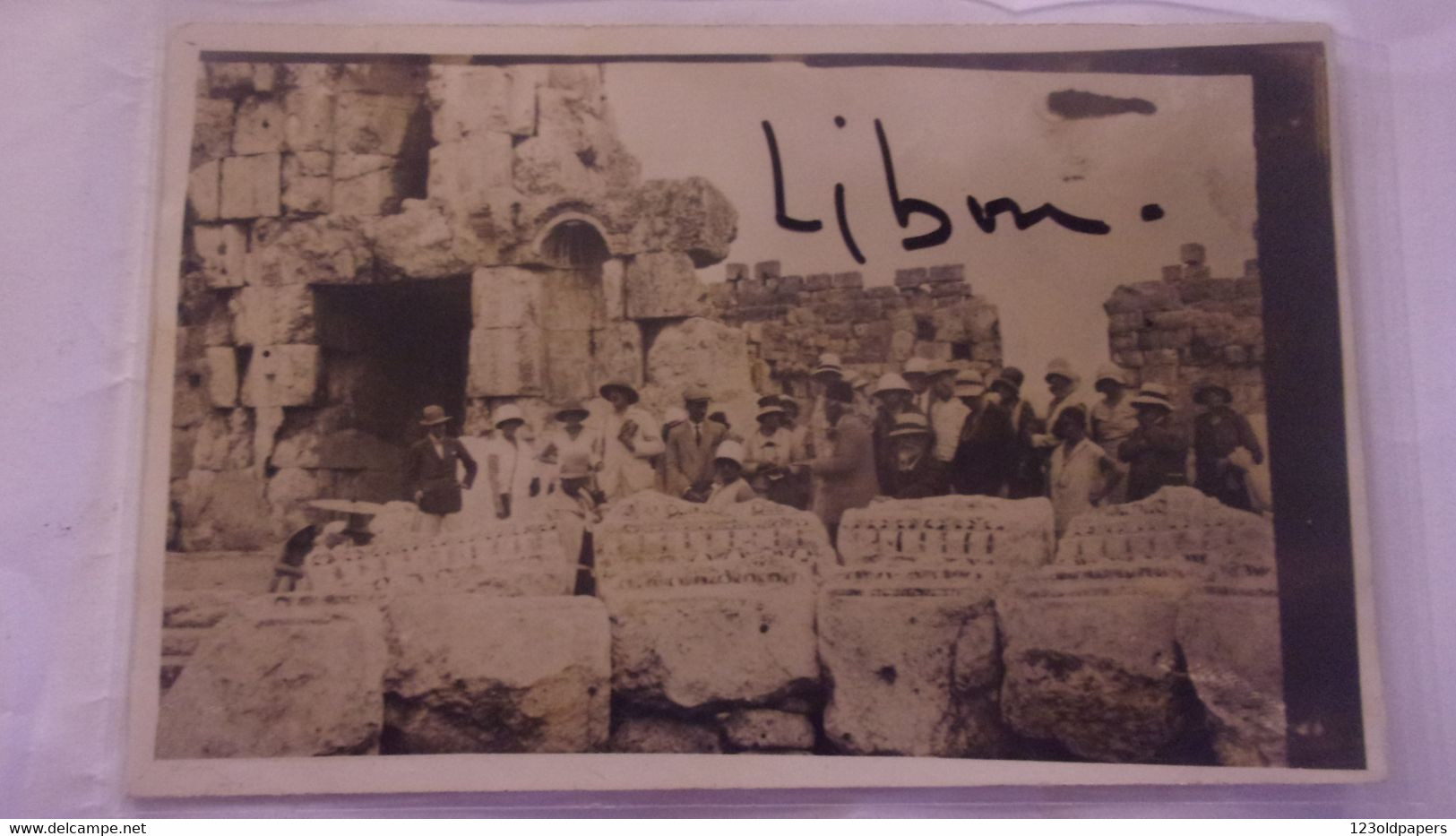 Lebanon Liban CARTE PHOTO BAALBEK - Liban