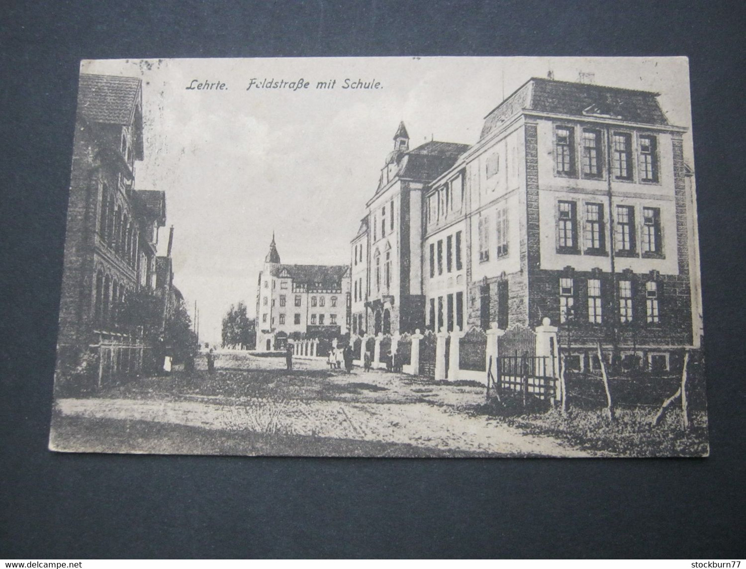 LEHRTE , Strasse    , Seltene Karte  Um 1922 - Lehrte