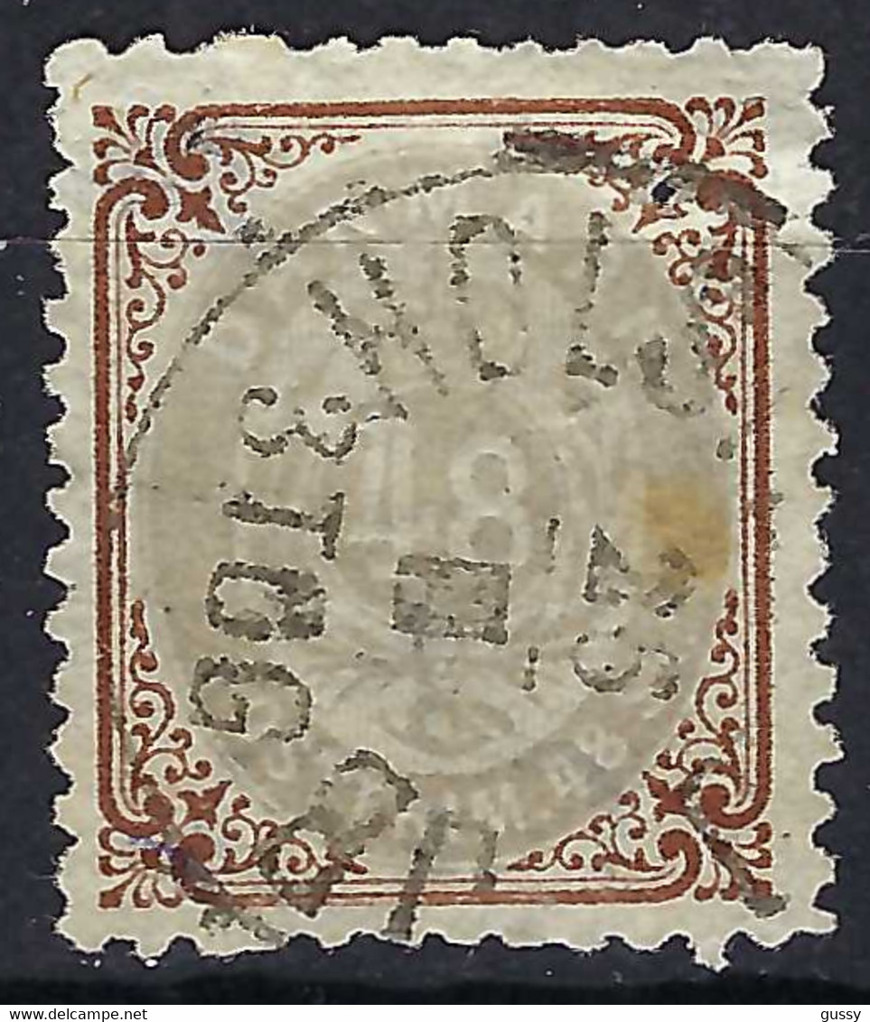 DANEMARK 1870:  Le Y&T 21, B Obl. CAD, Forte Cote, Qques Trous D'épingle Infimes - Storia Postale