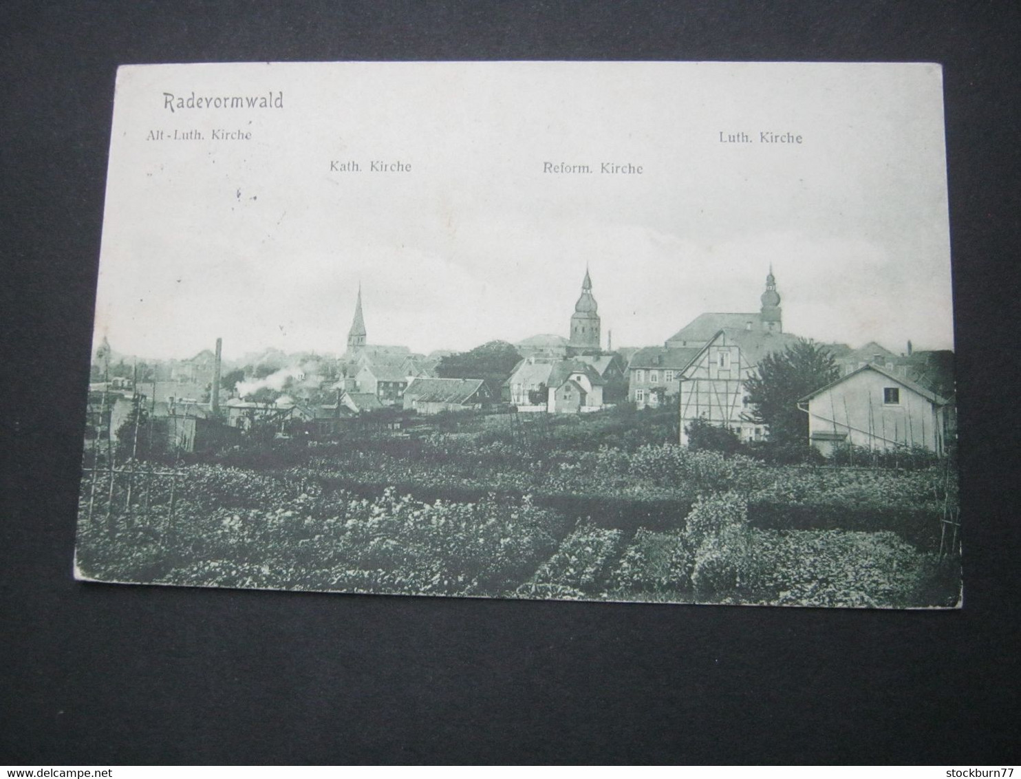 Radevormwald , Seltene Karte  Um 1914 - Radevormwald