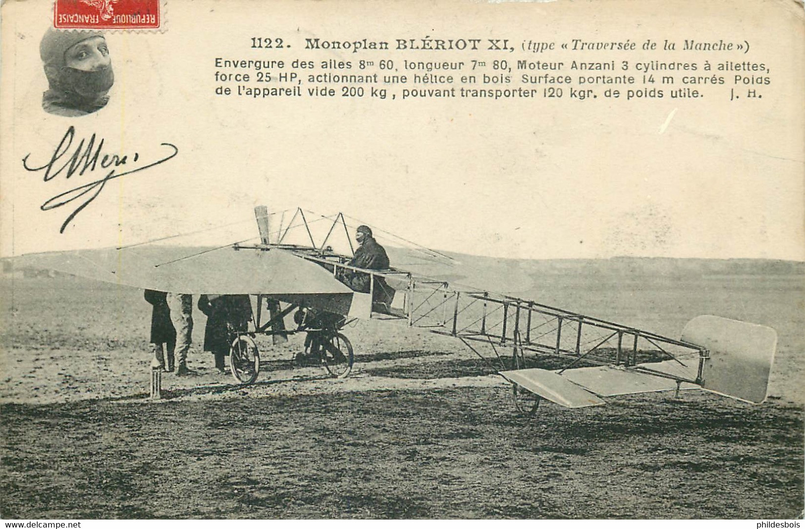 AVIATION  Monoplan BLERIOT XI - Meetings