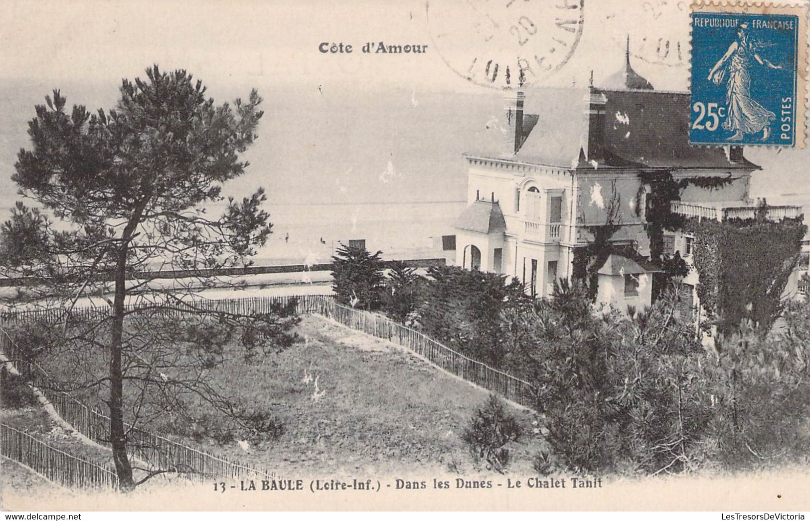 CPA - 44 - LA BAULE - Dans Les Dunes - La Chalet Tanit - La Baule-Escoublac