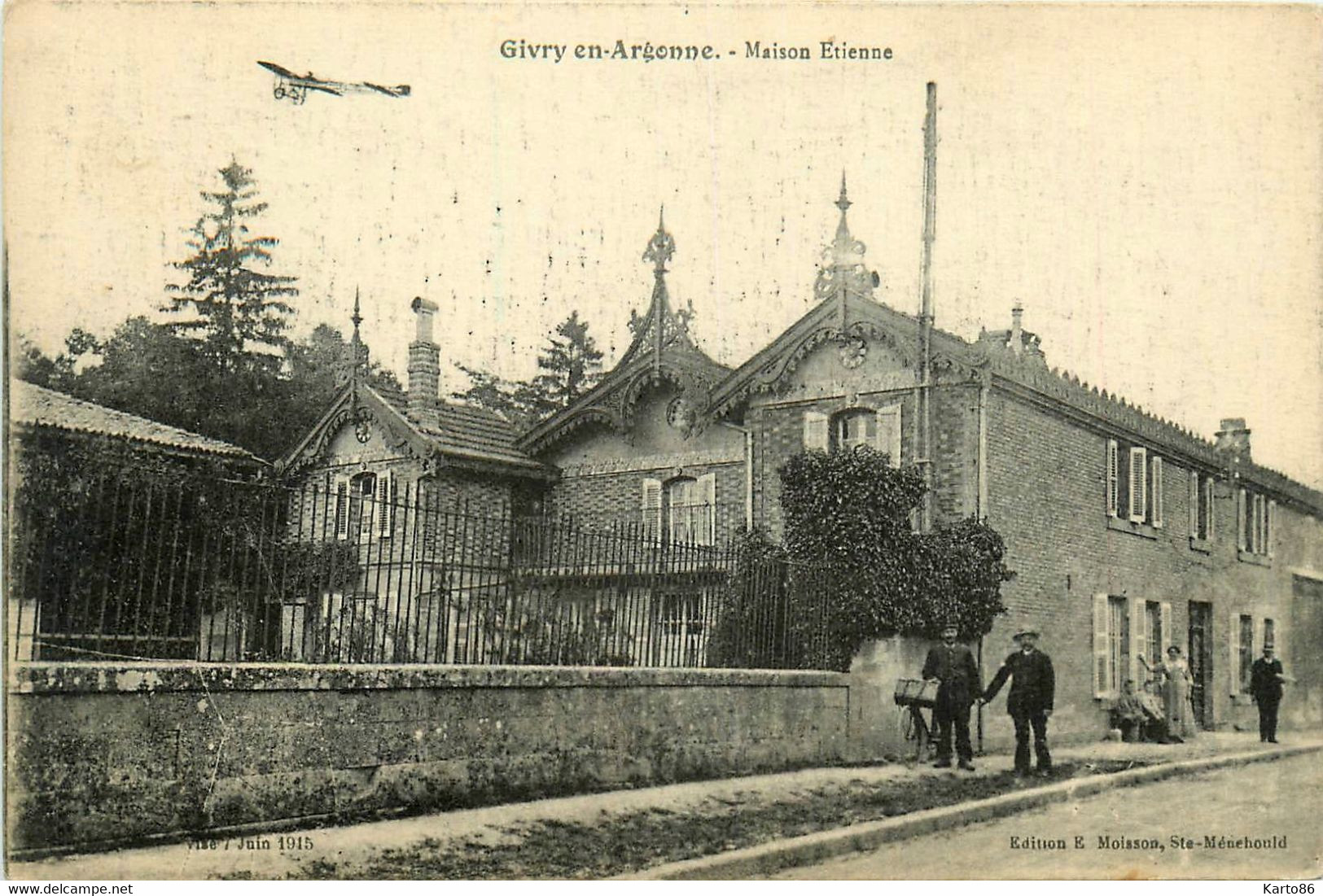 Givry En Argonne * Rue Et La Maison étienne * Villa - Givry En Argonne