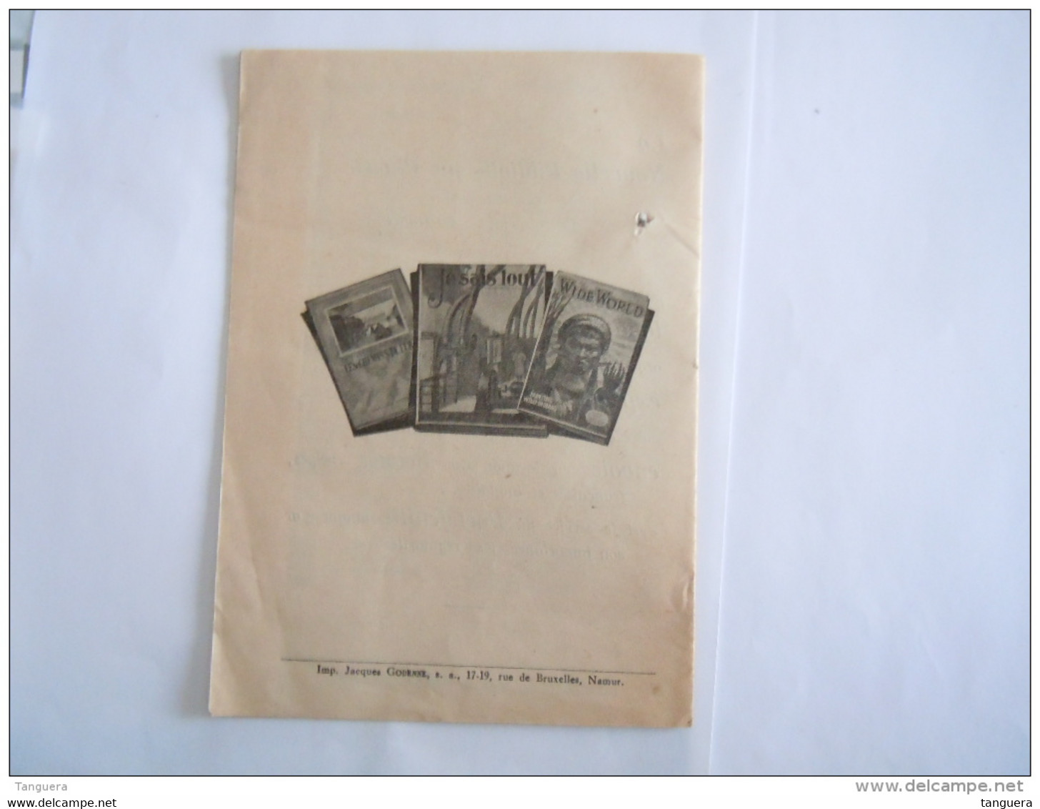 Belgique 1929 Patria Nouvelle Bibliothèque Choisie Vente Et Location De Livres.. Réglement 16 Pages Form 13,3 X 18,7 Cm - Drukkerij & Papieren